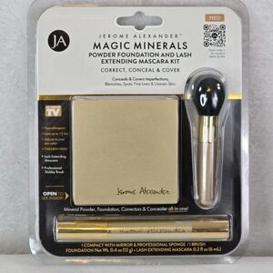 Jerome Alexander MagicMinerals Conceals & Covers Foundation & Mascara - Medium
